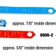 non-adjustable leg bands