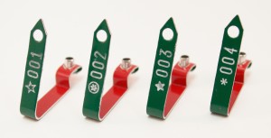  sello de estrella para bandas de ala