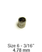 #1242-6 Butt-End Bird Bands (Sets Of 100)