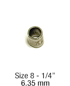 #1242-8 Butt-End Bird Bands (Sets Of 100)