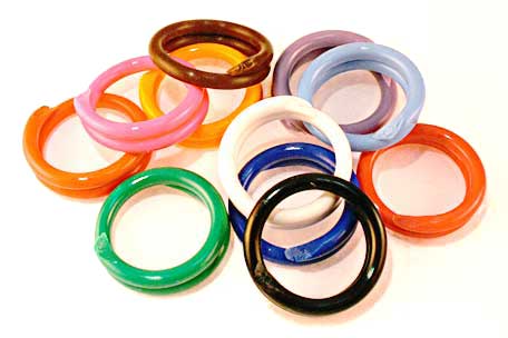 plastic spirals