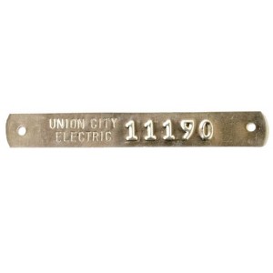 electrical asset tag