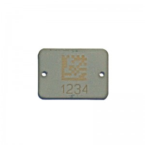 data matrix on stainless steel