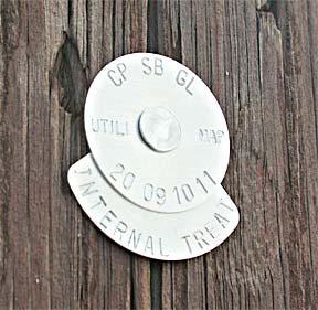 electrical pole tag