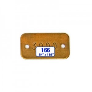 Rectangle/Rectangular Tag Style 166