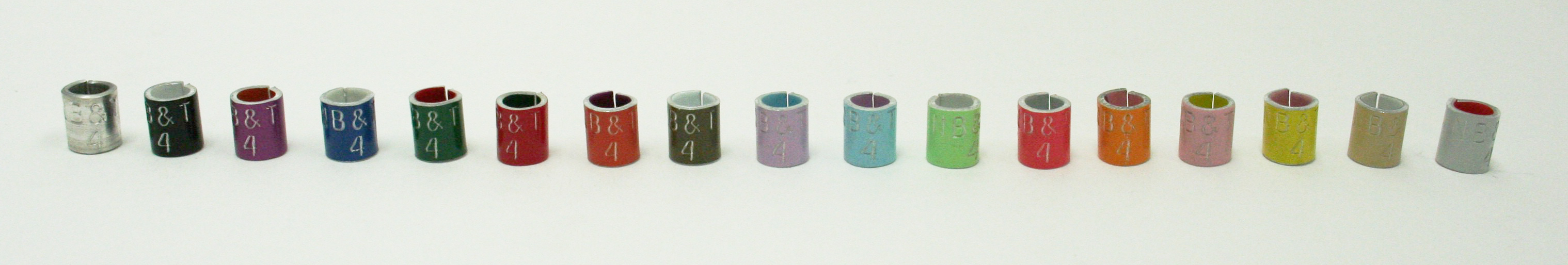 1242-3 bird band colors