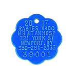 2017 rabies tag clearance