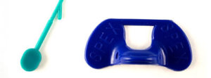 clip-on blinders with pin