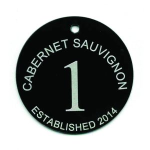 vineyard row number