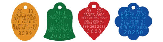 dog lost rabies tag