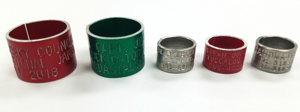 promotional waterfowl bands