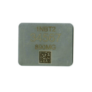 barcoded stainless steel tag