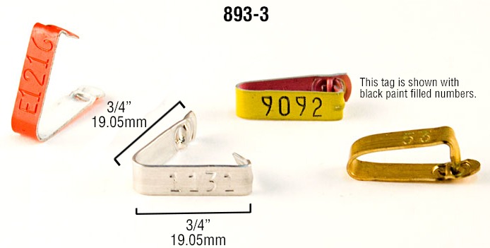 Jiffy Wing Bands – Style 893 – National Band and Tag Company