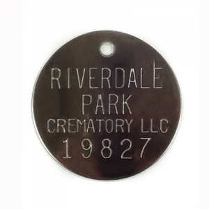custom cremation tag