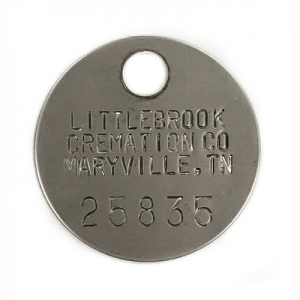 crematory tags