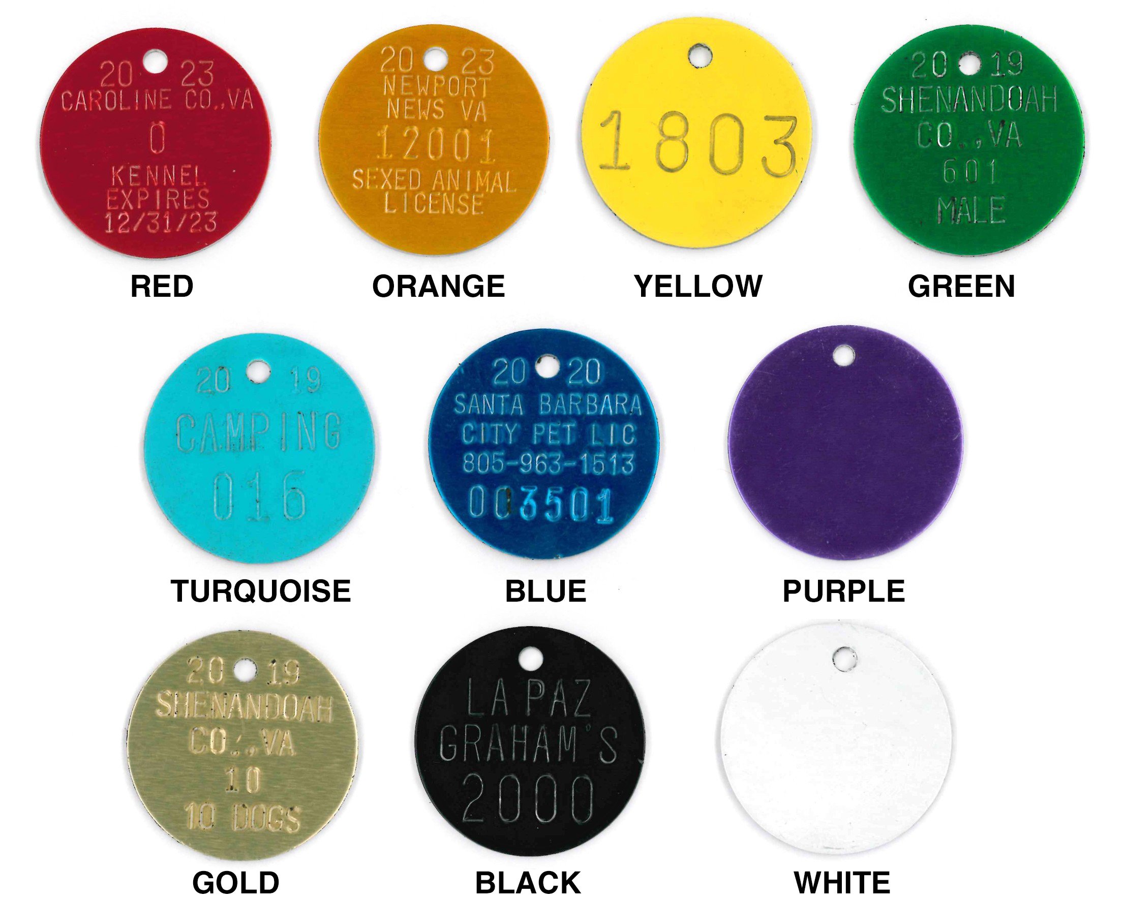 #92 Circle (1 5/8") - SETS OF 100