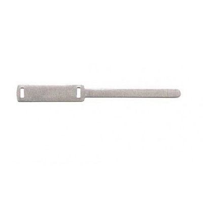 #1604 Double Slot and Tongue - Aluminum Cable Ties - SETS OF 100