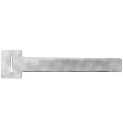 #1607 Slot and Tongue - Aluminum Cable Ties - SETS OF 100