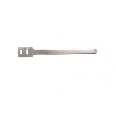 #1622 Double Slot and Tongue - Aluminum Cable Ties - SETS OF 100 Blank