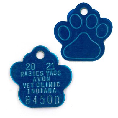 #515 Small Paw Print - SETS OF 100
