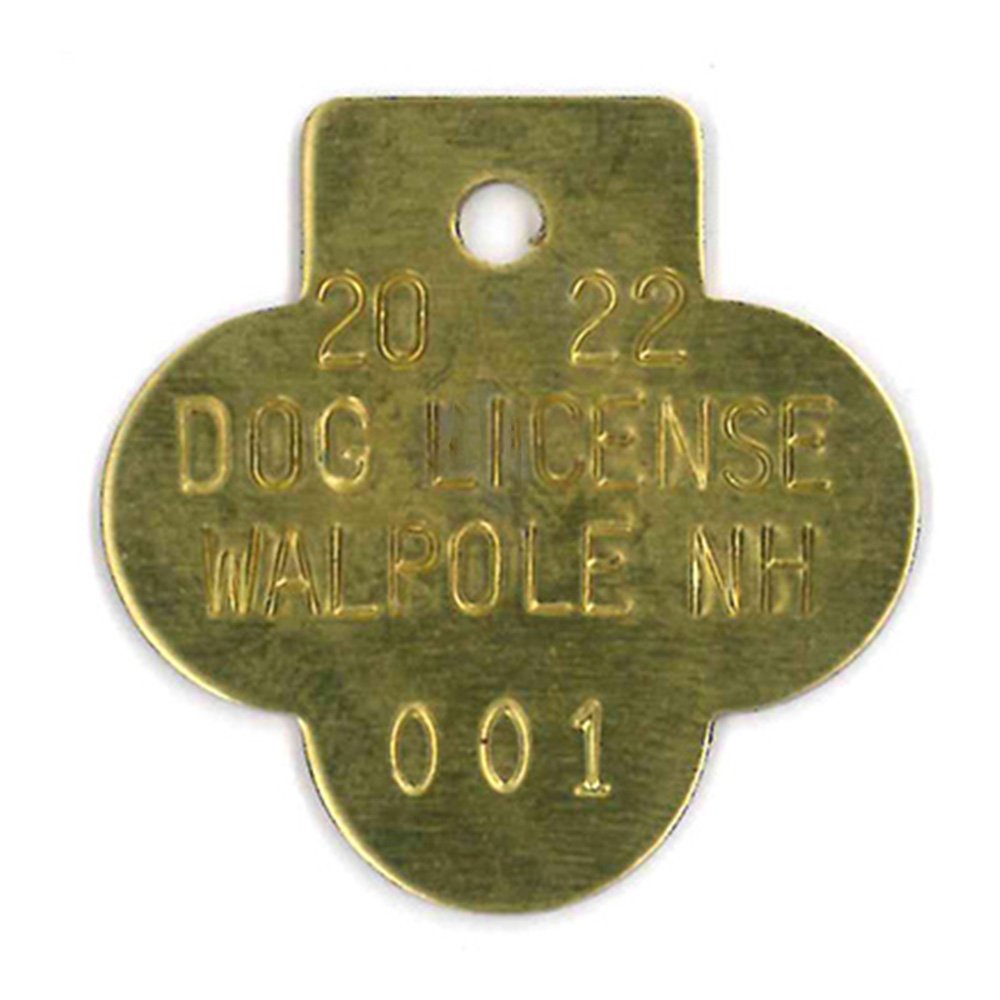 #157 Shamrock (Stem Up) - Sets Of 100 (Brass)