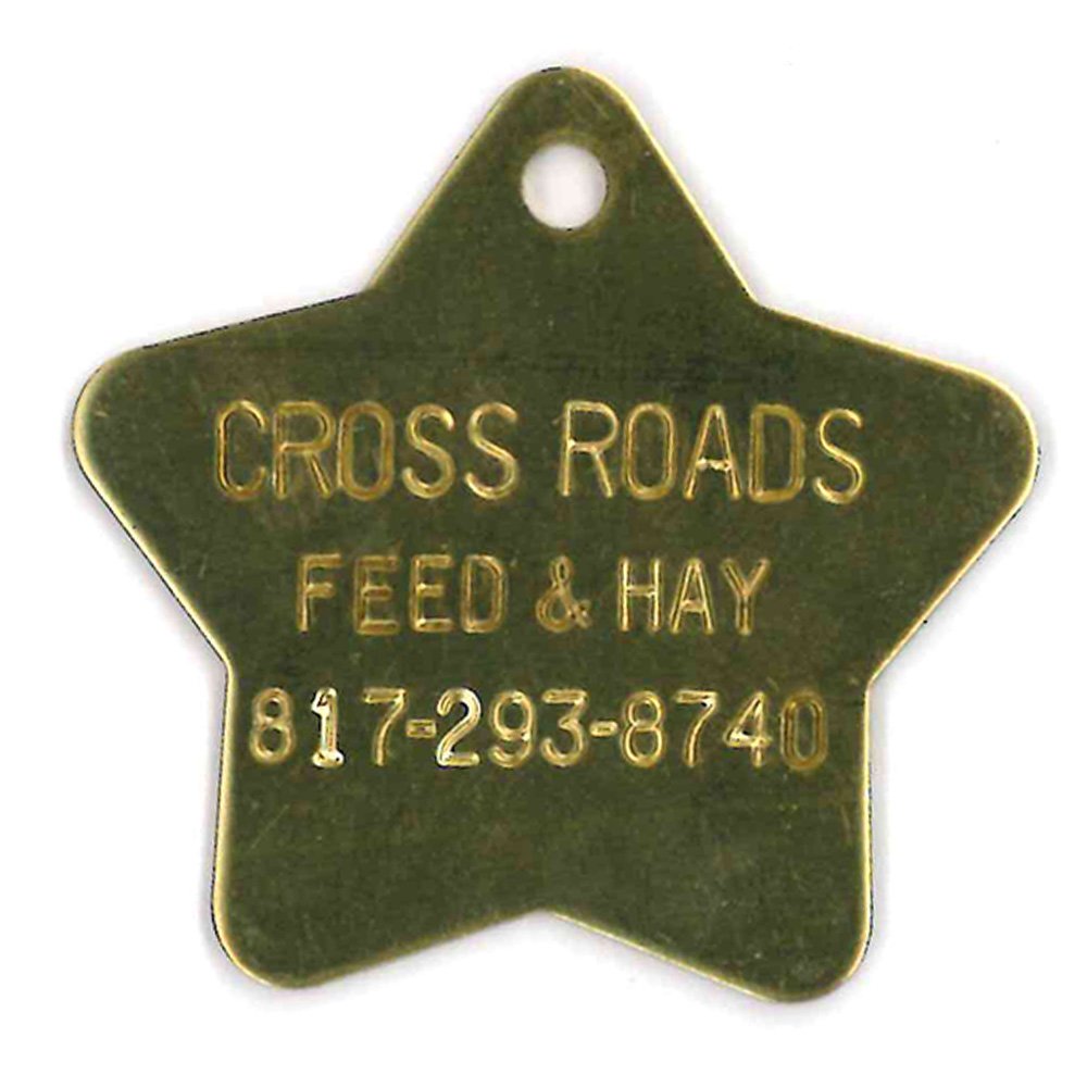 #163 Star - Sets Of 100 (Brass)