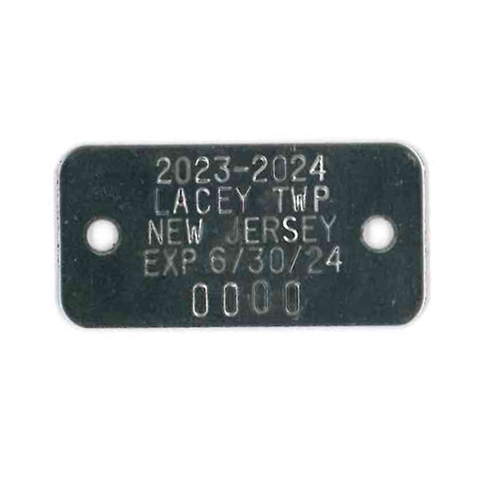 #266 Rectangle (3/4" X 1 1/2")- Sets Of 100 (Stainless Steel)