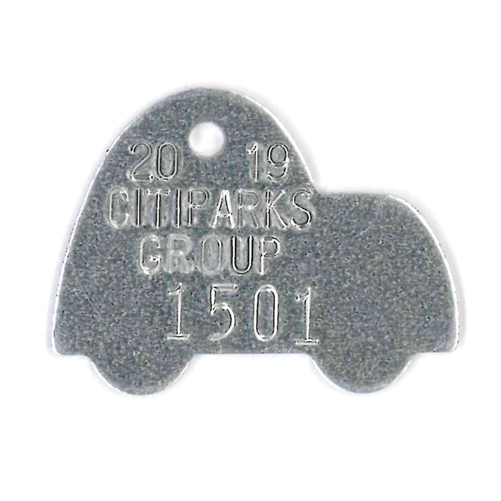 #5 Car - Sets Of 100 (Plain Aluminum)