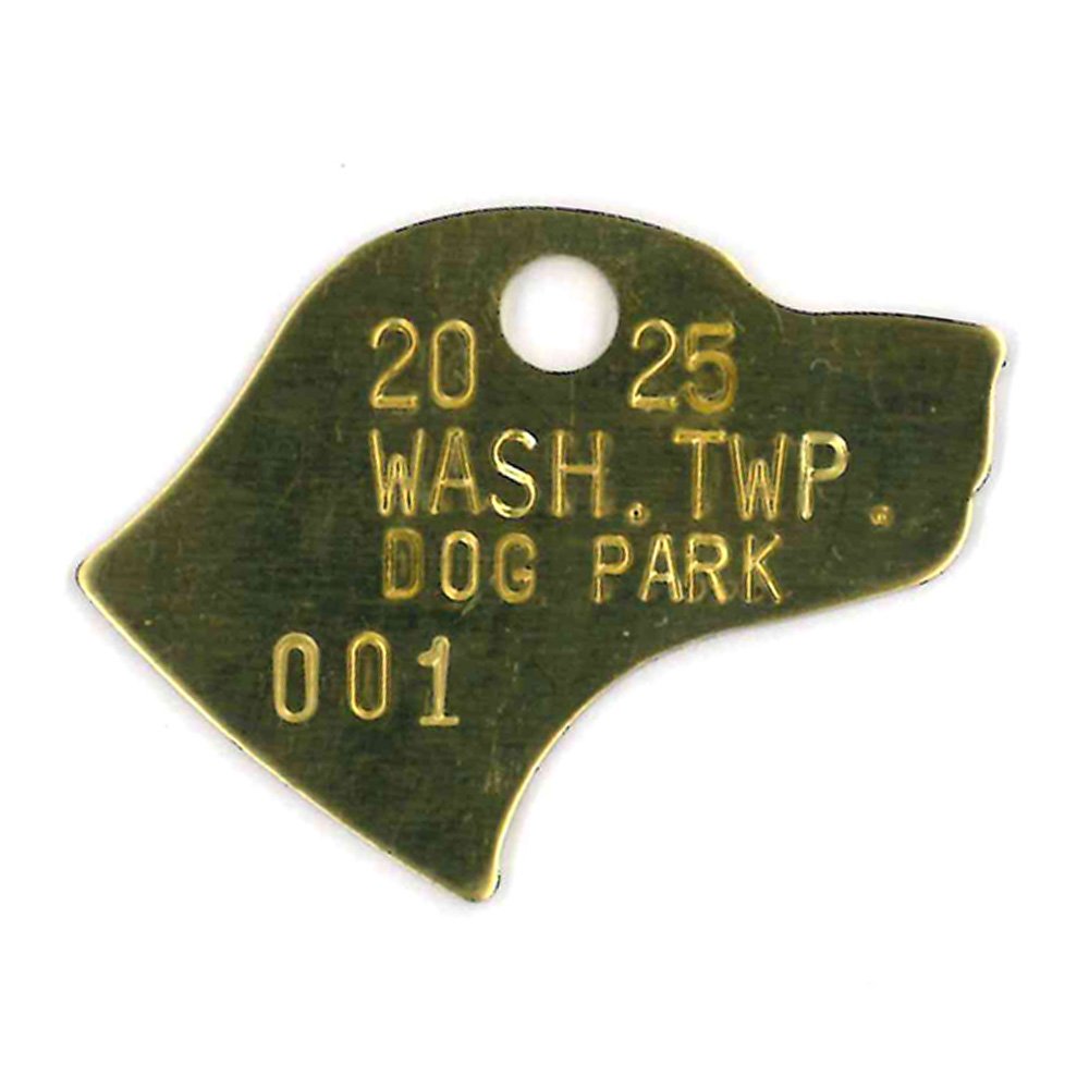 #502 Dog Head - Sets Of 100 (Brass)