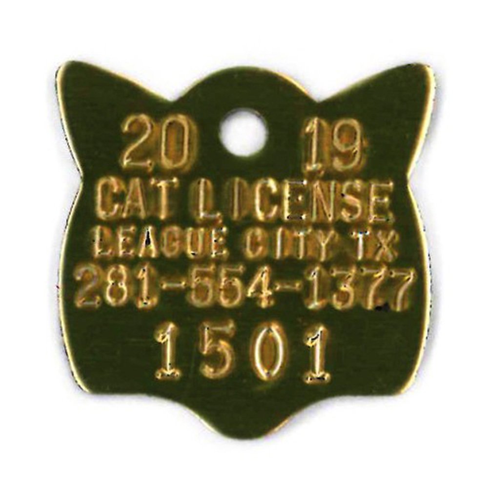 #504 Cat Head- Sets Of 100 (Brass)