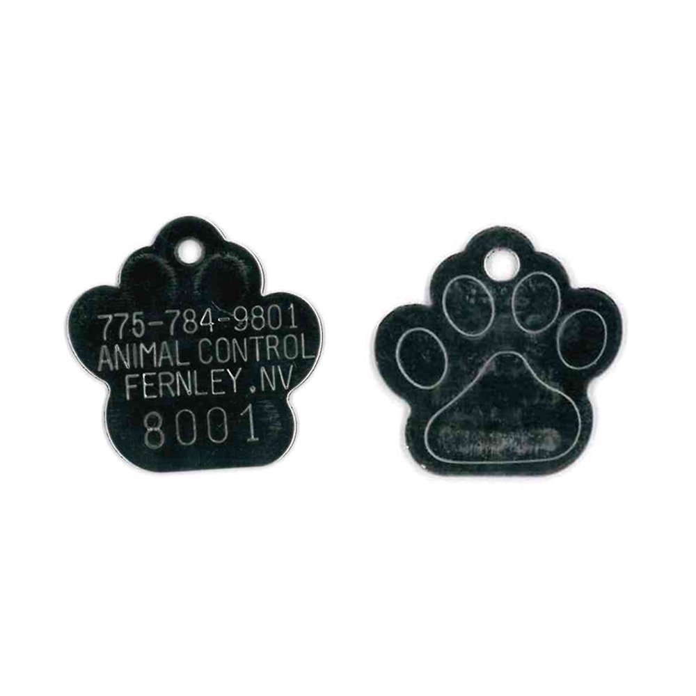 #515 Small Paw Print - Sets Of 100 (Stainless Steel)