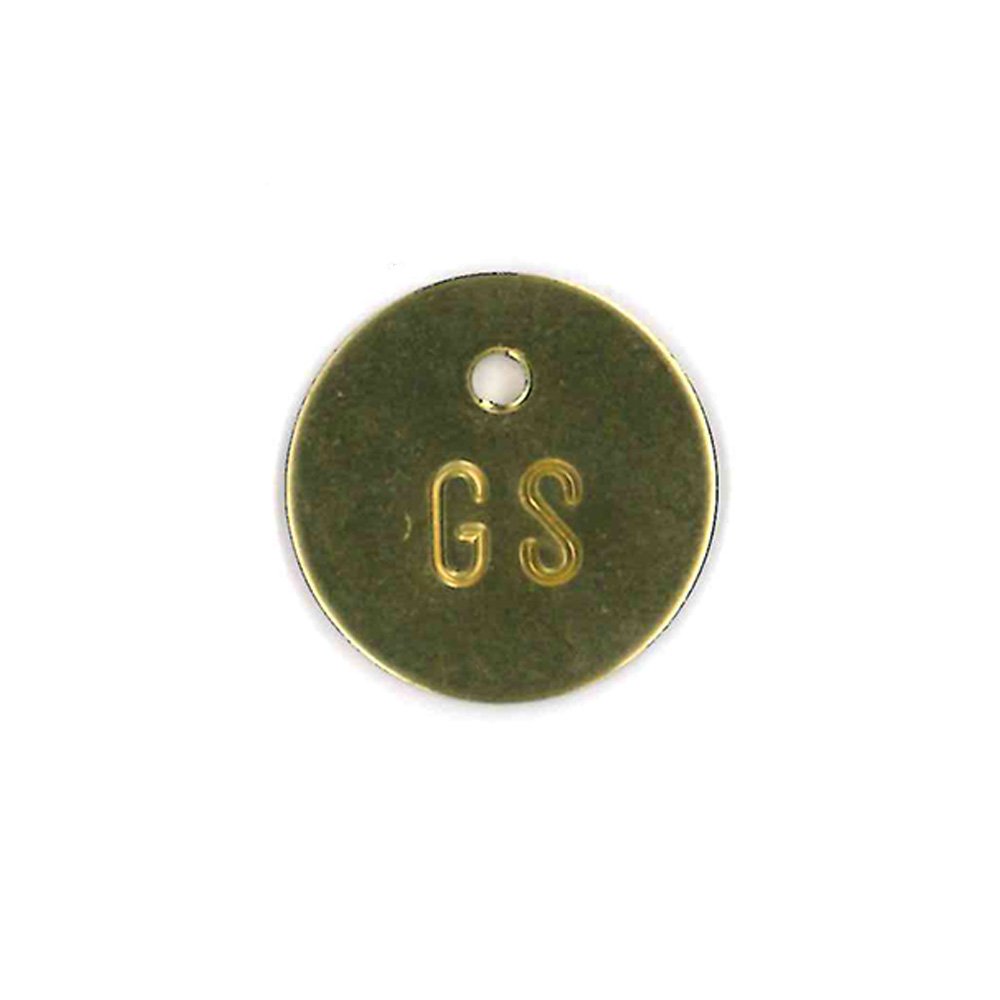 #90 Circle - SETS OF 100 (Brass)