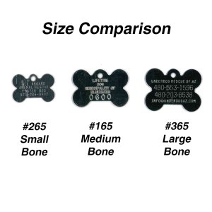#165 Medium Bone - Sets Of 100 (Stainless Steel)