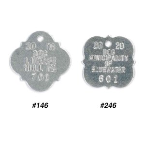 #246 Quatrefoil (4 Points/Scallops) - Sets Of 100 (Plain Aluminum)
