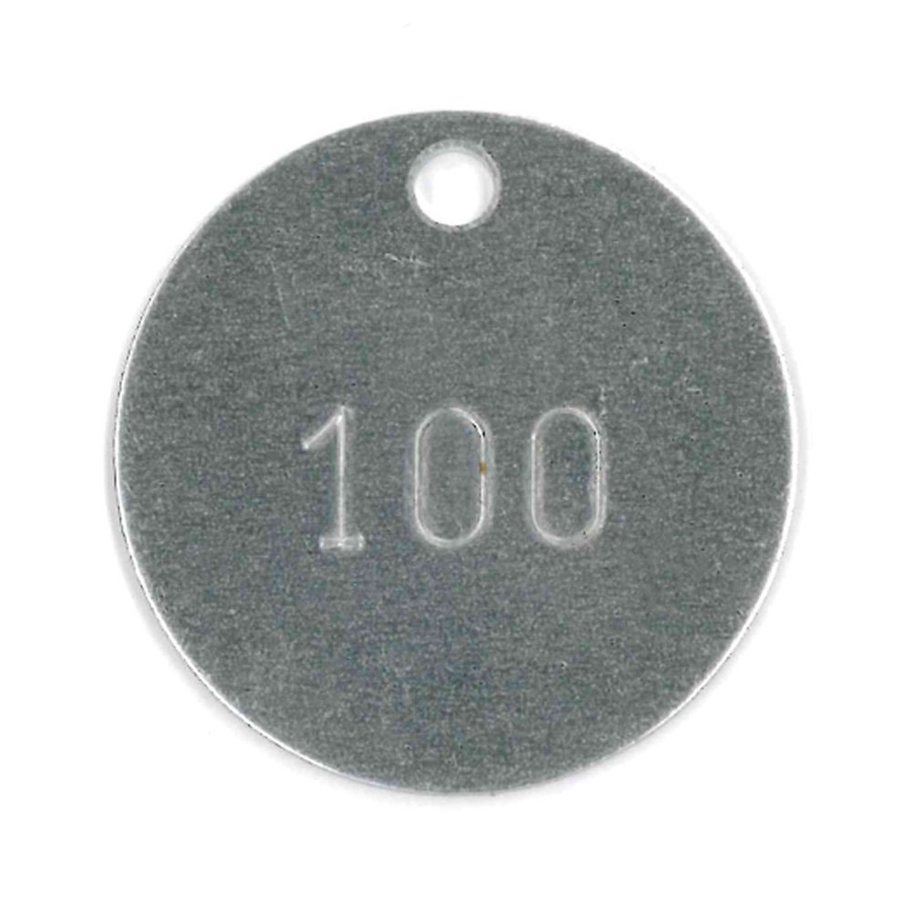 #92 Circle (1 5/8") - SETS OF 100 (Plain Aluminum)