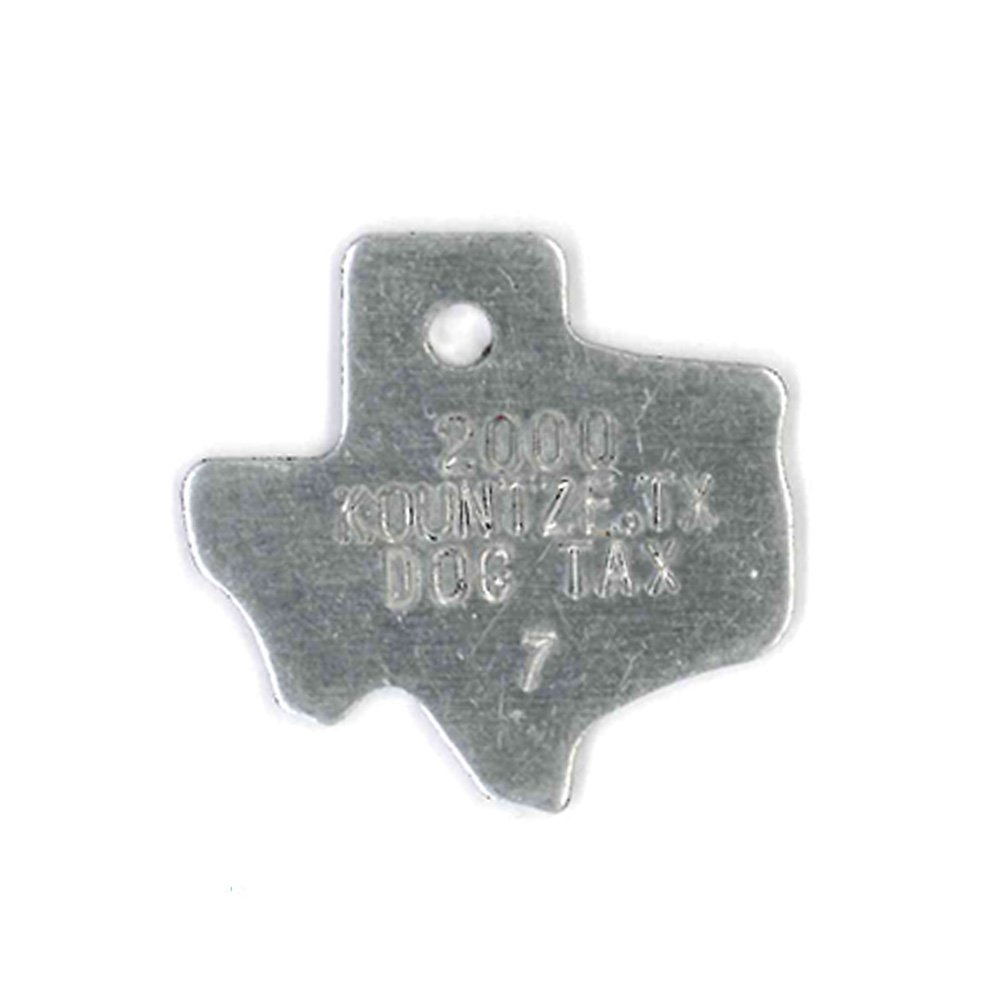 #197 Texas - Sets Of 100 (Plain Aluminum)