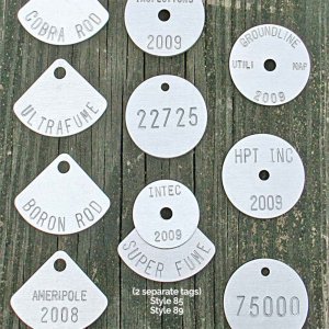 Utility pole tags example 1000x1000